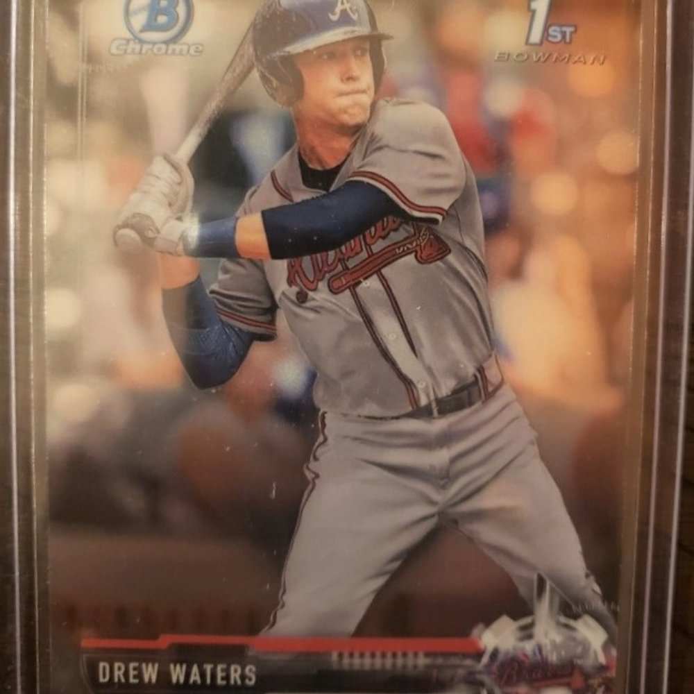 Drew Waters 2017 Bowman Chrome Draft #BDC